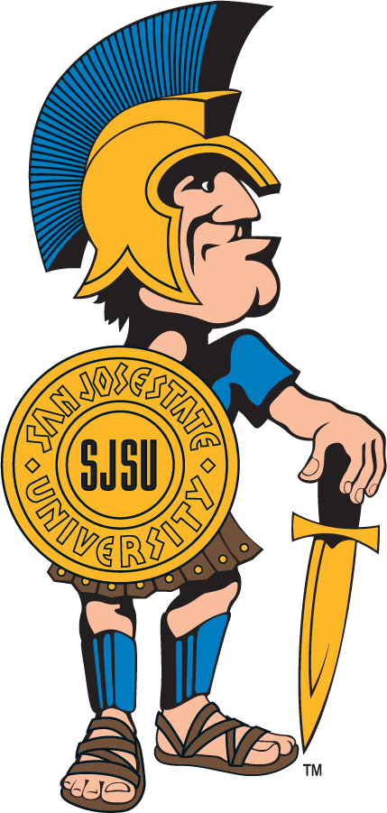 San Jose State Spartans 1995-1999 Mascot Logo DIY iron on transfer (heat transfer)
